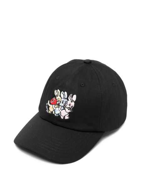  Kenzo Embroidered Cap - Black 