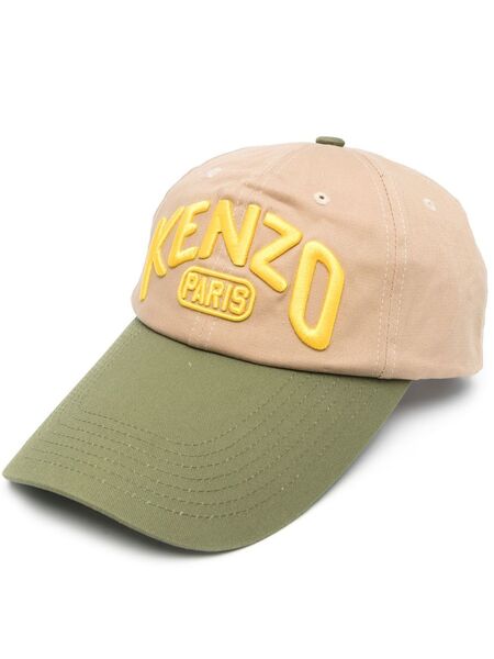  Kenzo Embroidered-logo Baseball Cap - Neutrals 
