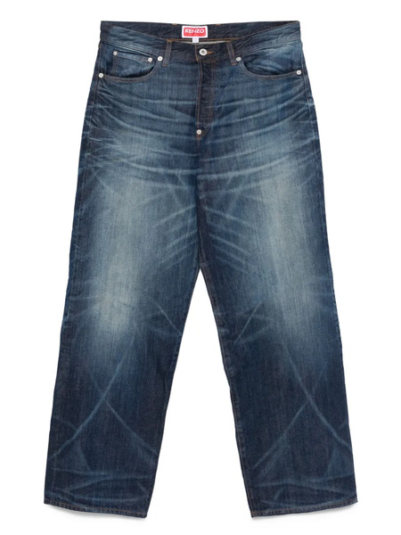  Kenzo Faded-effect Jeans - Blue 