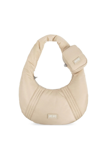  Kenzo Kenzogo Shoulder Bag - Neutrals 