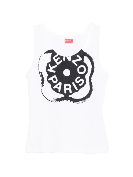  Kenzo Graphic Vest Top - White 