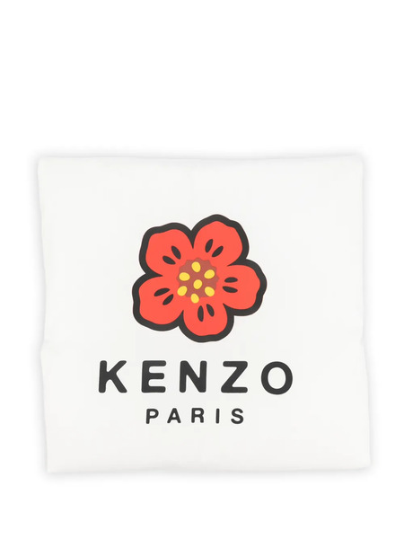  Kenzo Kids Floral-graphic Baby Blanket - White 
