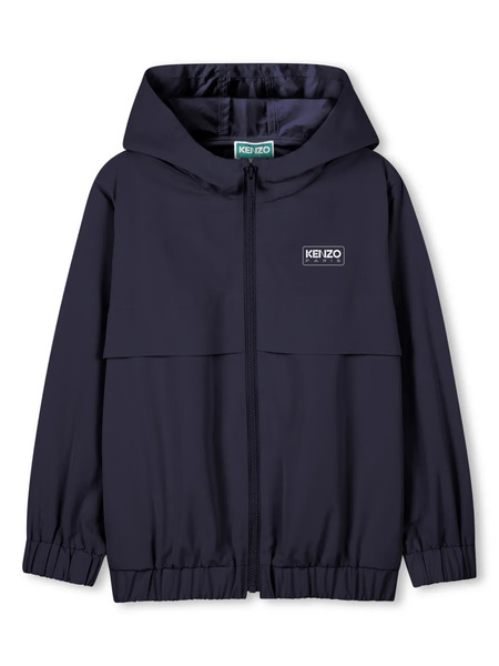  Kenzo Kids Hooded Jacket - Blue 