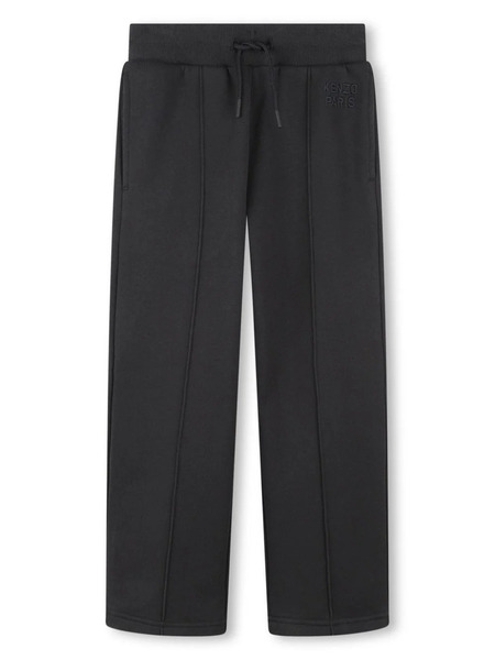  Kenzo Kids Logo Patch Jogging Trousers - Grey 