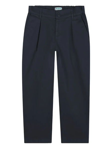  Kenzo Kids Pleated Trousers - Blue 