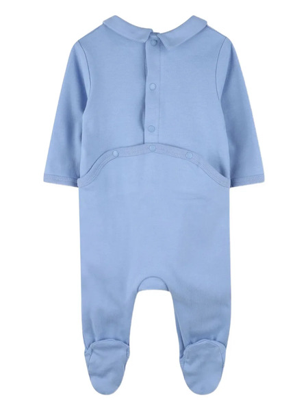  Kenzo Kids Tiger-print Long-sleeve Pajamas (set Of Two) - Blue 