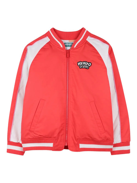  Kenzo Kids Zip-up Bomber Jacket - Red 