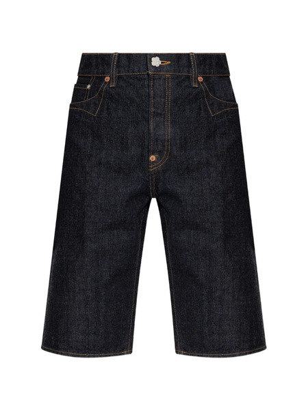  Kenzo Knee-length Denim Shorts - Blue 