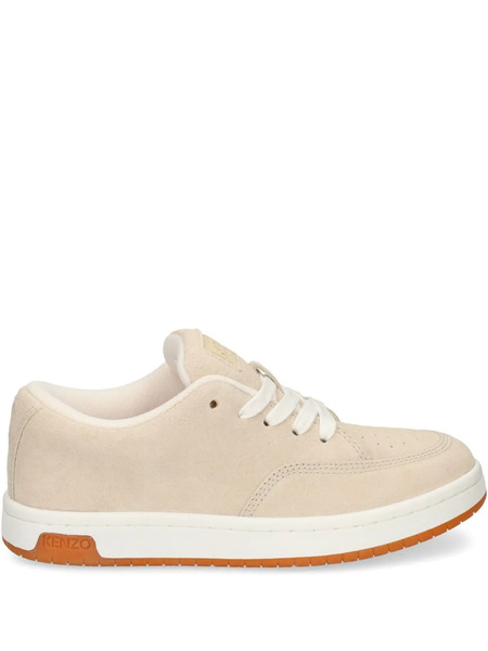  Kenzo Leather Sneakers - Neutrals 