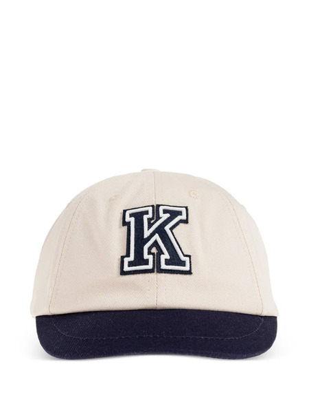  Kenzo Logo-patch Baseball Cap - Neutrals 