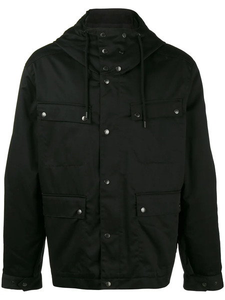  Kenzo Logo Print Jacket - Black 