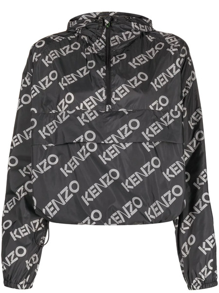 Kenzo Logo-print Jacket - Black 
