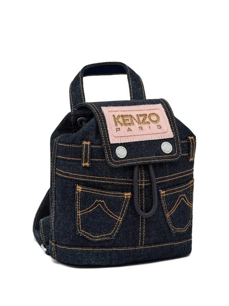  Kenzo Mini Five Pockets Backpack - Blue 