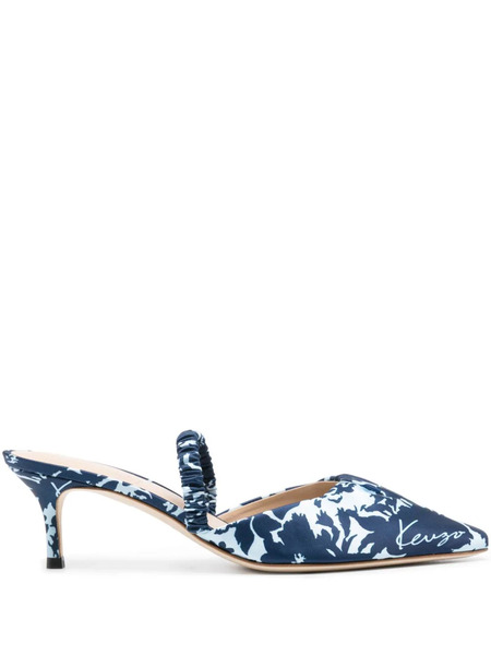  Kenzo 55mm Mio Mules - Blue 