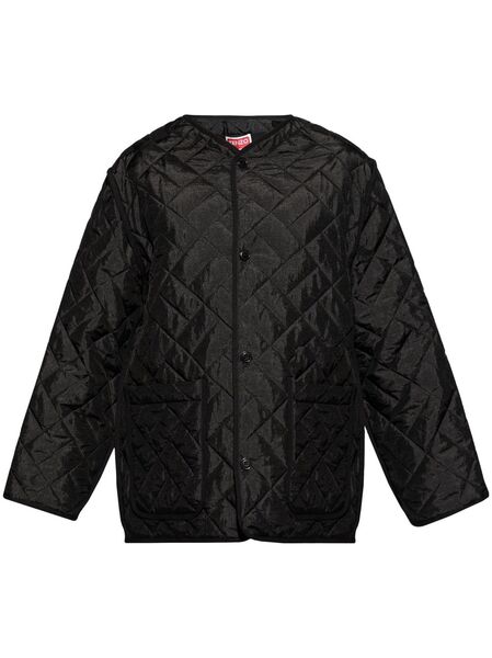  Kenzo Padded Logo-patch Jacket - Black 
