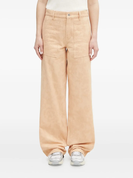  Kenzo Kenzo Peonies Patch-pocket Jeans - Neutrals 