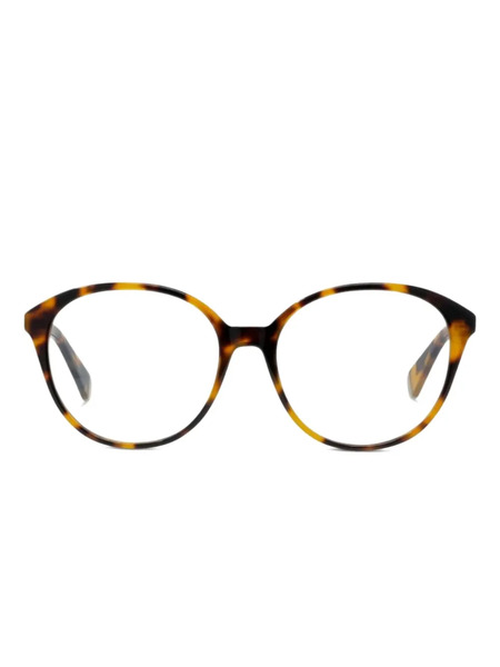  Kenzo Round-frame Glasses - Brown 