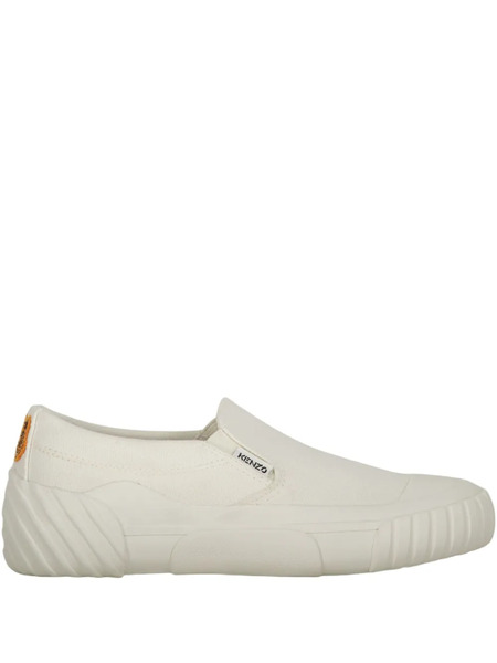  Kenzo Tiger Crest Sneakers - White 