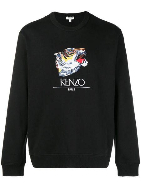  Kenzo Tiger Head Sweatshirt - Black 
