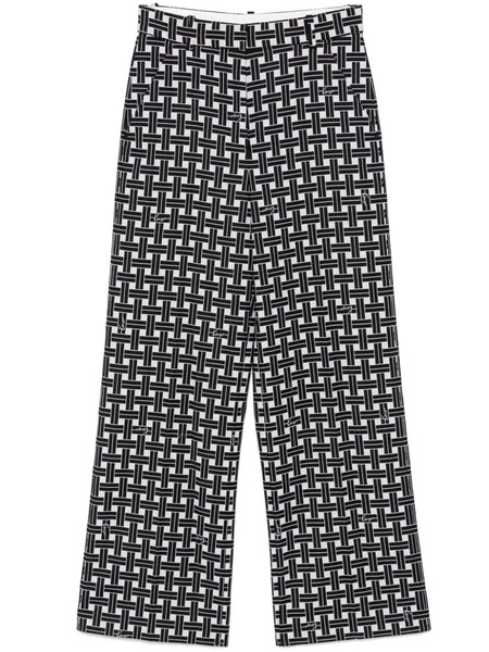 Kenzo Weave Trousers - White 