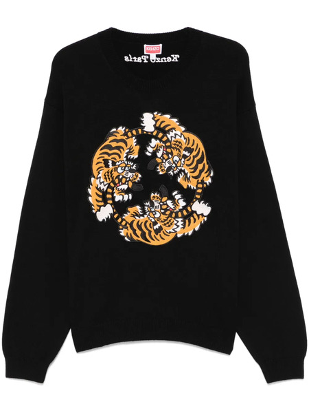  Kenzo X Verdy Embroidered Sweater - Black 
