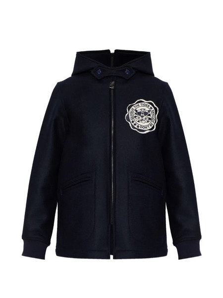  Kenzo Zip-fastening Hooded Jacket - Blue 