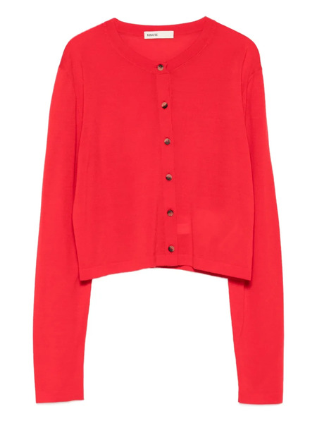  Khaite Brieta Cardigan - Red 
