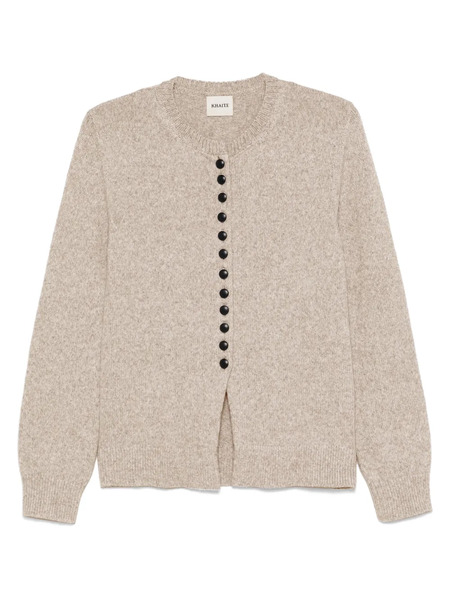  Khaite Cashmere Cardigan - Neutrals 