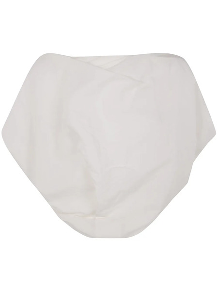  Khaite Cropped Blouse - White 