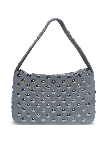  Khaite Elena Studded Shoulder Bag - Blue 