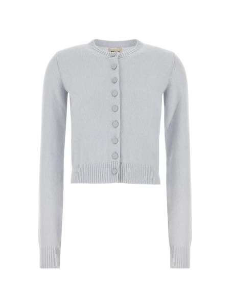  Khaite Everheart Button Cardigan - Blue 