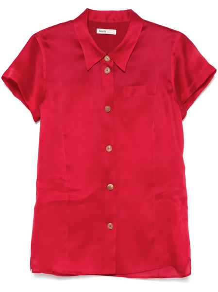  Khaite Keefe Blouse - Red 