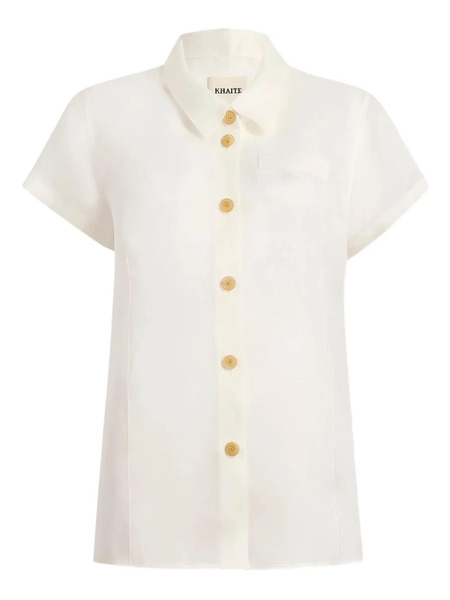  Khaite Keefe Shirt - Neutrals 