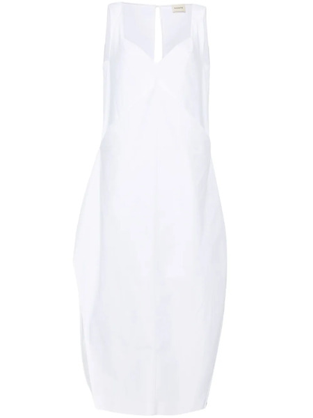  Khaite Kenith Maxi Dress - White 
