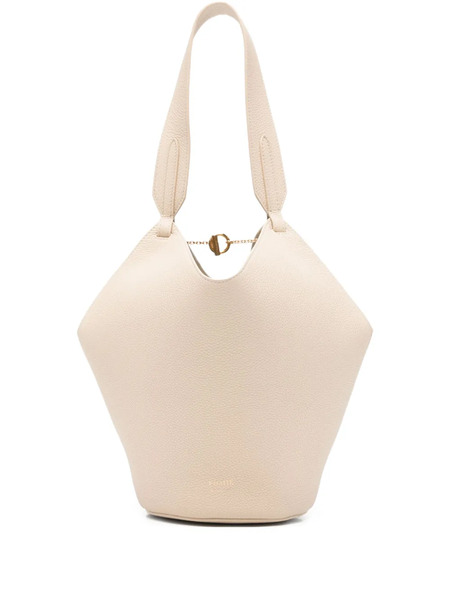 Khaite Lotus Mini Tote Bag - Neutrals 