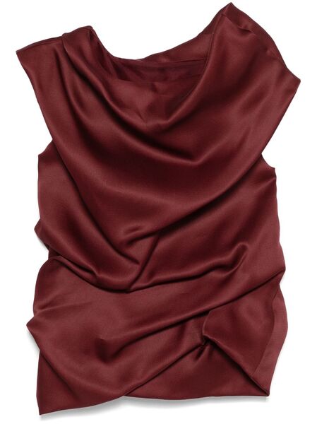  Khaite Luola Top - Red 