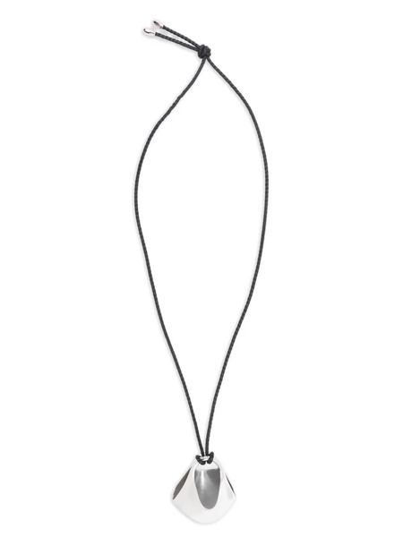  Khaite Medium Lotus Pendant Necklace - Silver 
