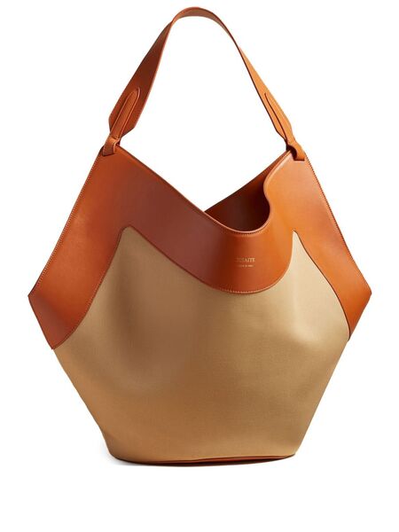  Khaite Medium Lotus Tote Bag - Neutrals 