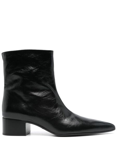  Khaite 40mm Andee Boots - Black 