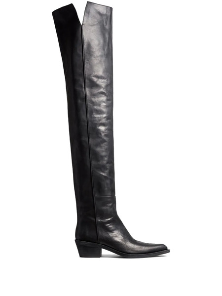  Khaite 35mm Clive Over-the-knee Boots - Black 