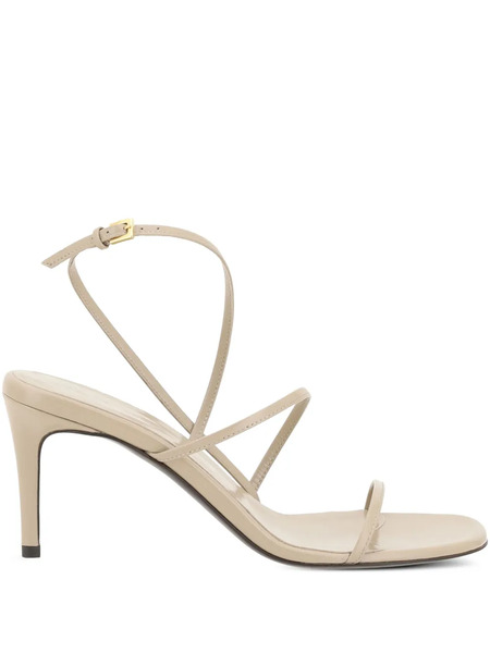  Khaite 75mm Loop Sandals - Neutrals 