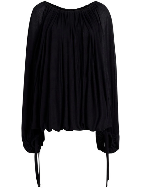  Khaite Nash Blouse - Black 