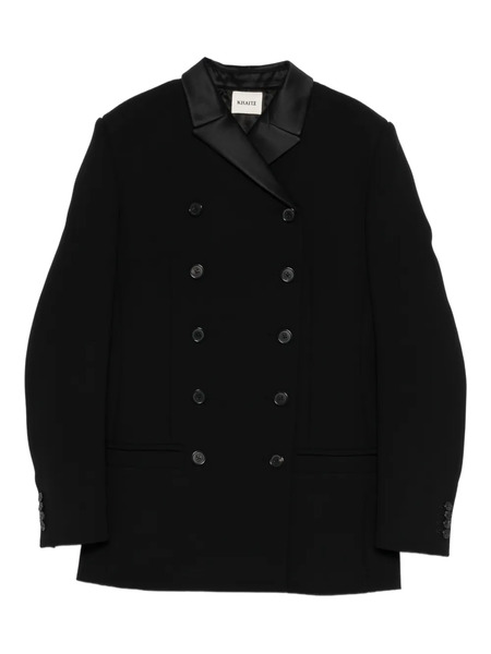 Khaite Sabel Double-breasted Jacket - Black 