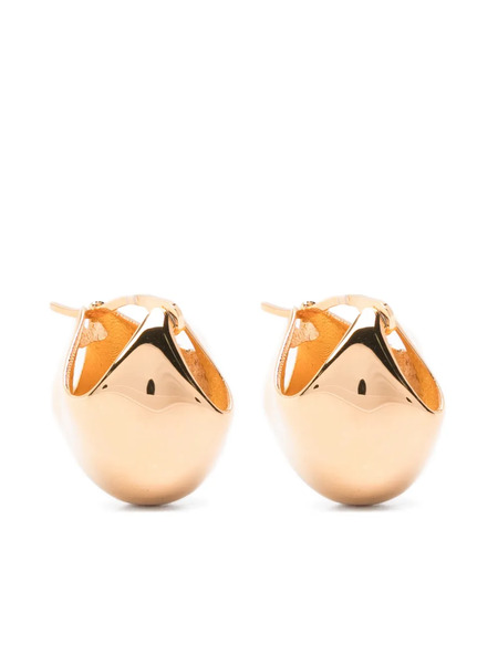  Khaite Small Lotus Earrings - Gold 