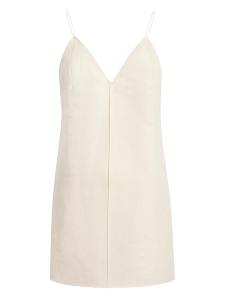  Khaite Talsie V-neck Top - Neutrals 