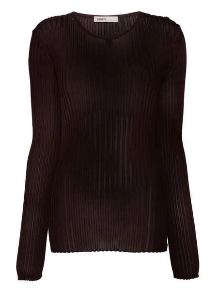  Khaite Tia Top - Purple 
