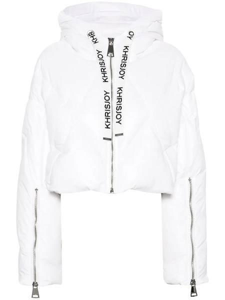  Khrisjoy Crop Puff Jacket - White 