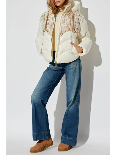  Khrisjoy Drawstring Hoodie Jacket - Neutrals 
