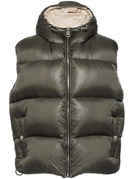  Khrisjoy Hooded Gilet - Green 