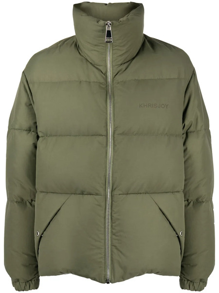  Khrisjoy Logo-print Padded Jacket - Green 